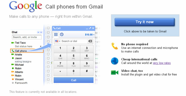 Google Voice - Make Call