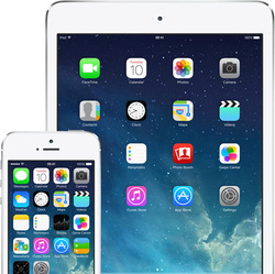 Apple iO7 In iPad and iPhone