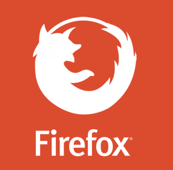 Mozilla firefox Metro style logo