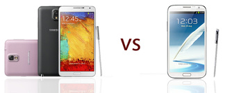 Galaxy Note 3 vs Galaxy Note 2