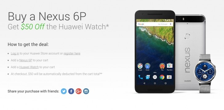 Nexus 6P With Huawei Watch