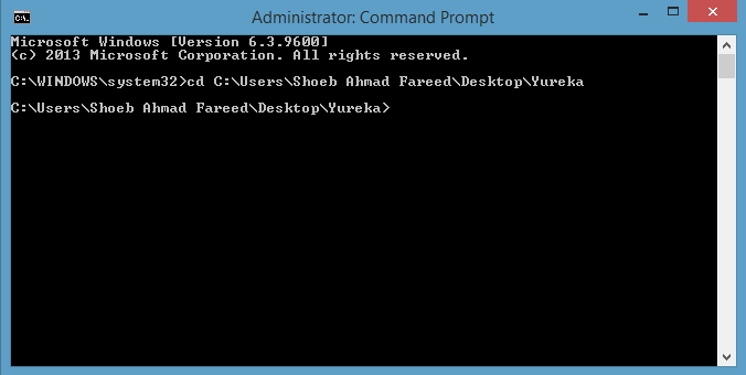 Yureka Root Command Prompt