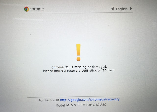 Chromebook Recovery mode