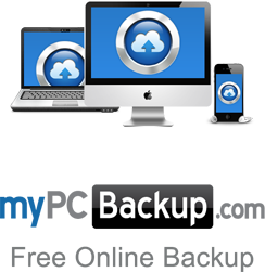 mypcbackup.com - Free online backup
