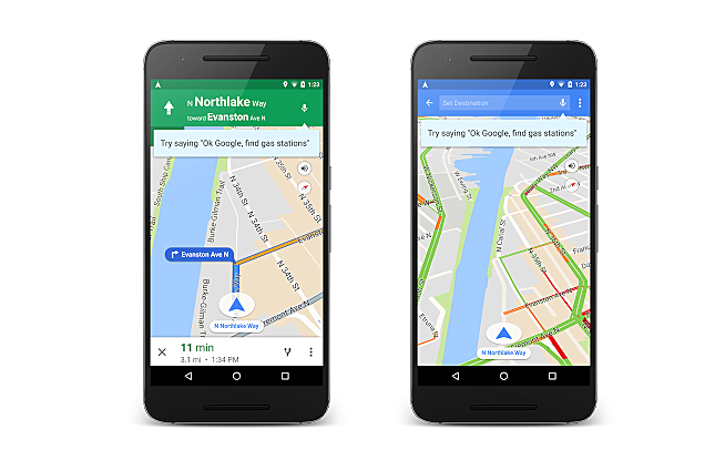 Google's Maps app gets Google Now