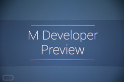 M Developer Preview