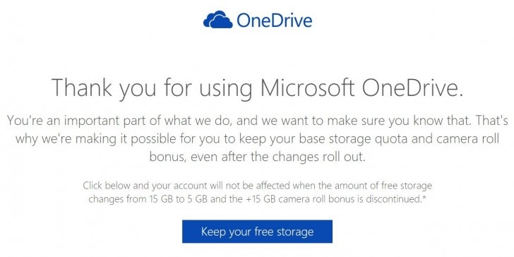 Microsoft OneDrive To 15GB 