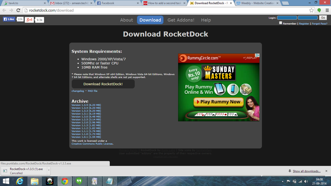 Download RocketDock