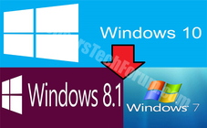 Windows 10 Downgrading
