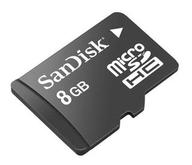 8GB Sandisk Micro SD Card Image