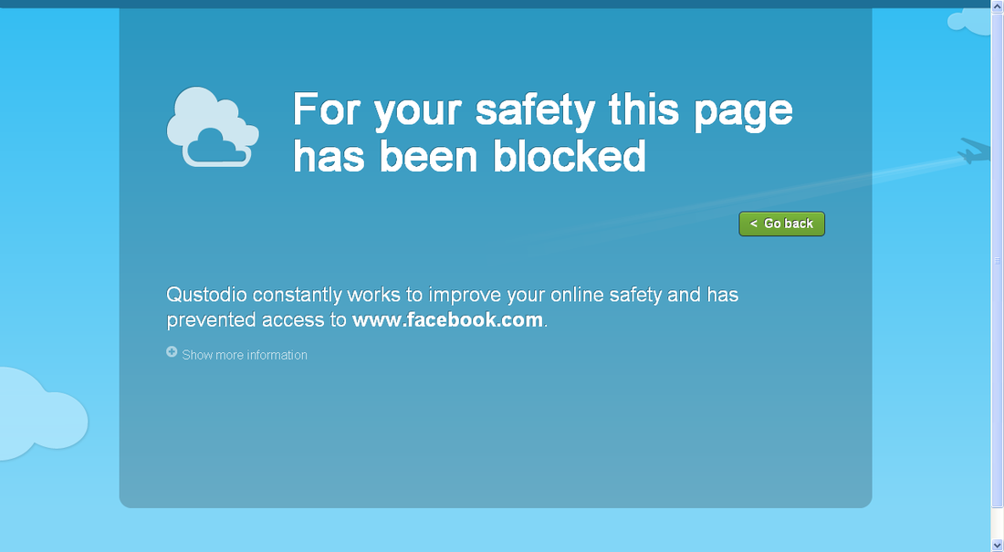 Qustodio Blocked Page For Kids