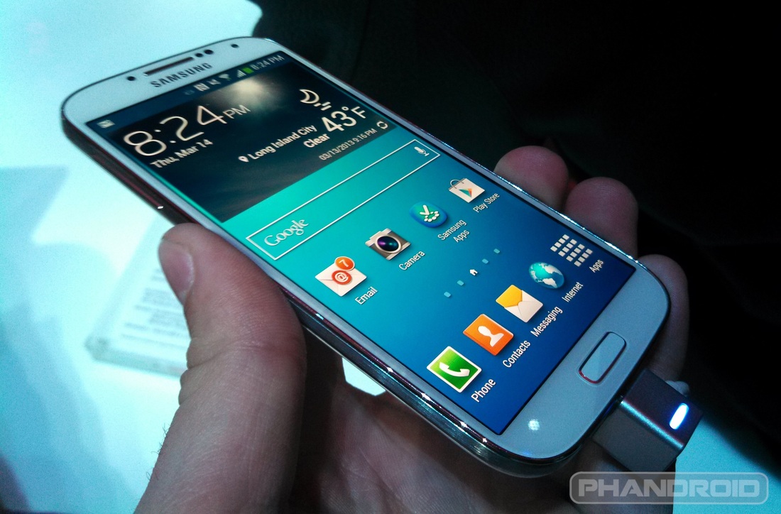 Samsung Galaxy S4 Front Look