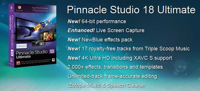 pinnacle studio 18 ultimate free download full version