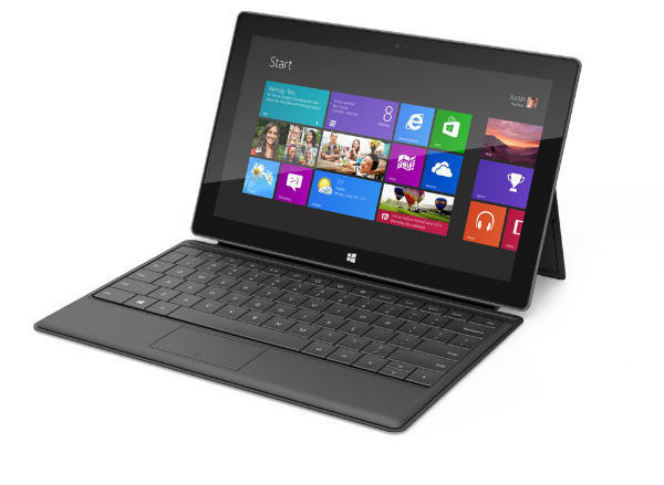 Windows Surface Black Tablet