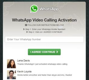 Whatsapp Video Calling 