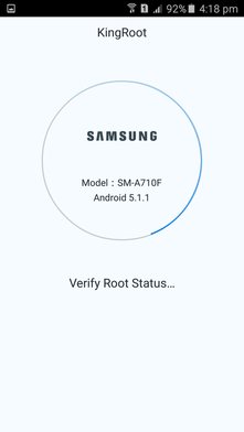 Samsung Galaxy A7 2016 KingoRoot
