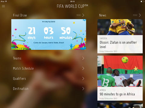 FIFA Official App For iOS, Android & WP